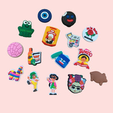 Mexican Inspired Shoe Charms, Keychains, and Blankets