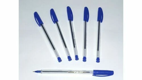 20x ELKOS SMOOTH BALL PEN- BLUE, 0.7mm, Smooth writing, Use n throw Free  Ship