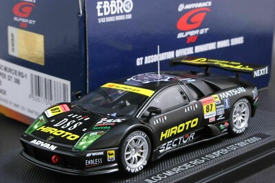 EBBRO 43773 1:43 2005 JLOC #87 LAMBORGHINI MURCIELAGO RG-1 SUPER