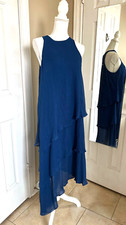 BCBG Maxi Long Layer Silk Beaurtiful Dress Size 10