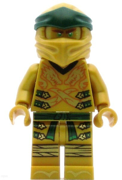 LEGO Ninjago Minifigure Lloyd (Golden Ninja) Legacy (Genuine)