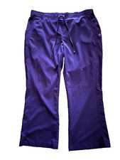 Purple Label by Healing Hands Scrub Pants Womens XL