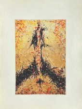 Iaroslav SERPAN CAPRICES DE MON ENCRE (NON SIGNÉ) 1965 gravure