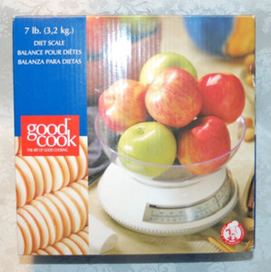Good Cook Manual Food Scale with Bowl