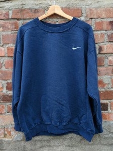 vintage navy blue nike sweatshirt