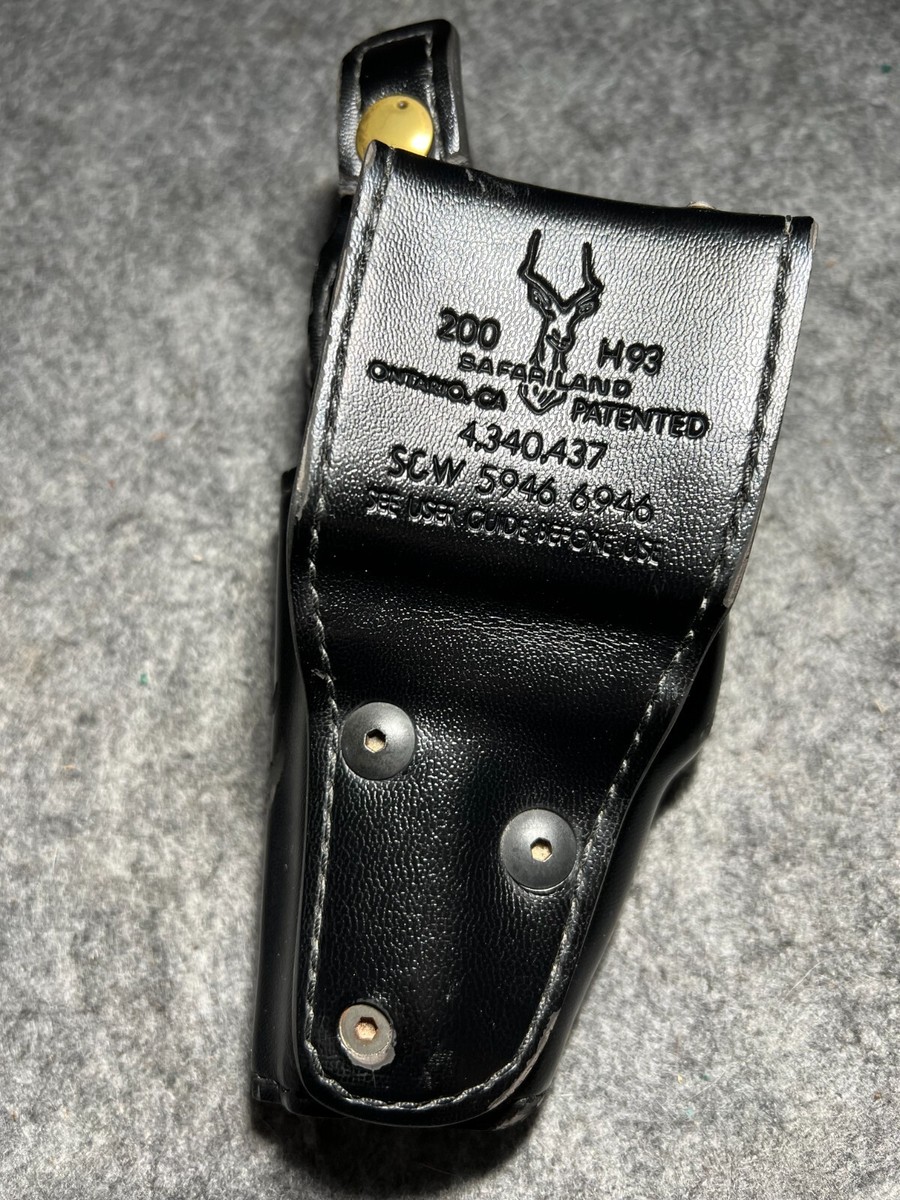 Safariland 200 H93 S&W 5946 6946 Leather Basketweave Holster | eBay