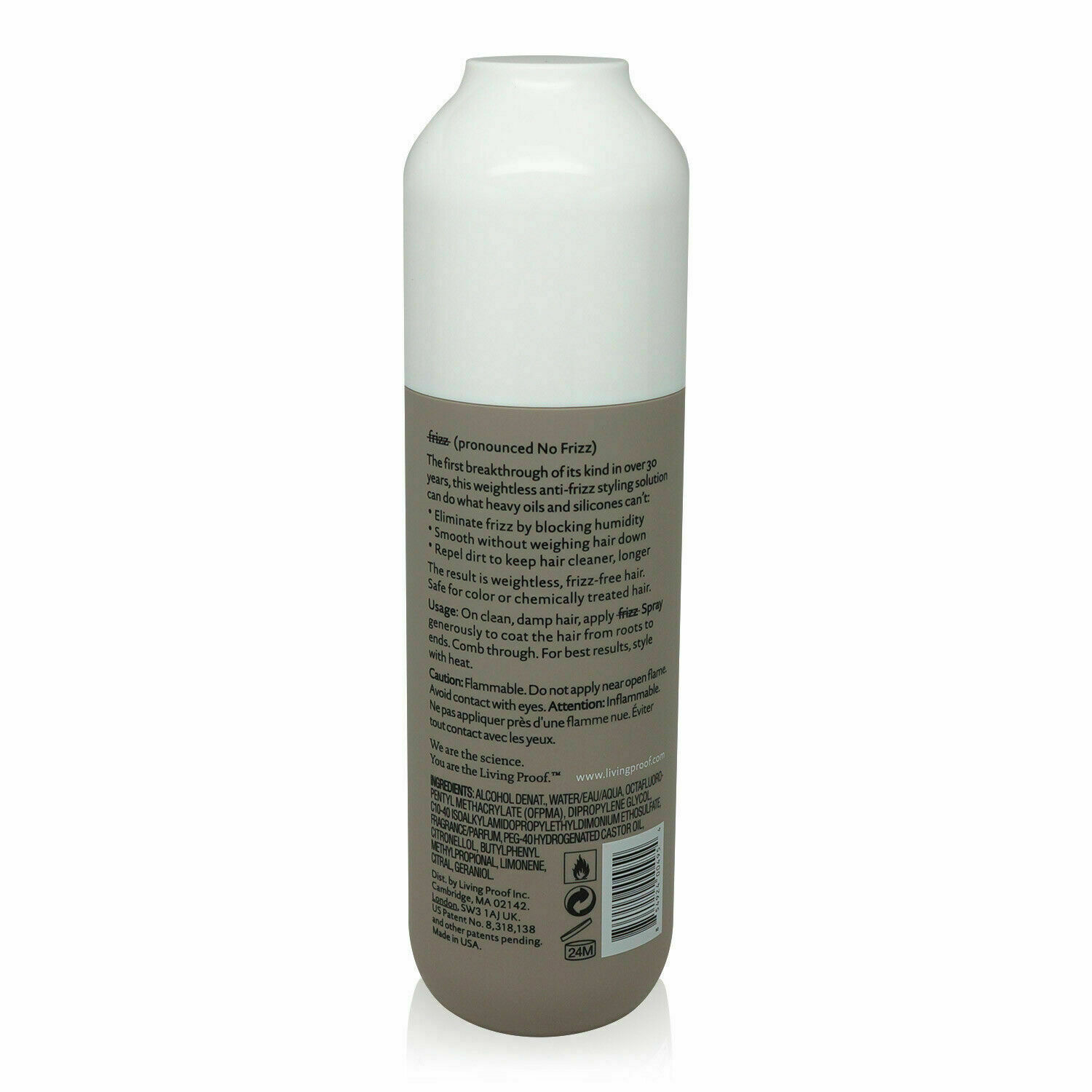 Living Proof  No Frizz Weightless Styling Spray 6.7oz 