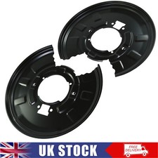 Image of REAR DISC BRAKE BACK PLATE SHIELD PAIR FOR BMW E46 330i/330d 34211166108