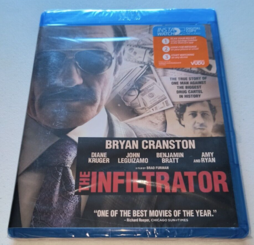 THE INFILTRATOR Blu-ray NEUF Bryan Cranston Diane Kruger Benjamin Bratt Amy Ryan - Photo 1 sur 2