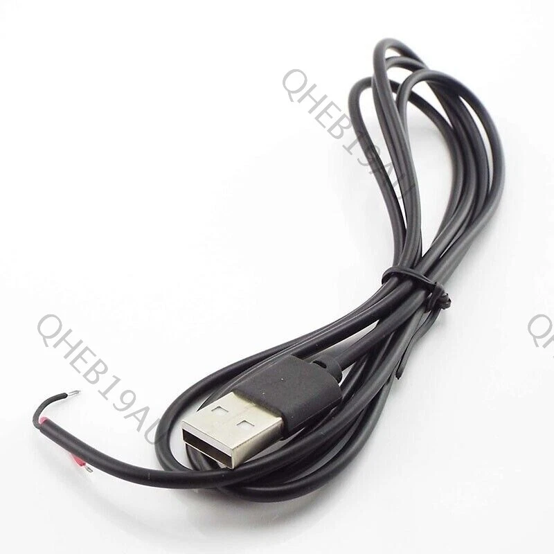 5V DC 2 pin 1M USB Cable Connector power supply Wire LED light on/off Switch 26H - Image 4 of 4