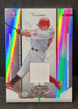 JIM THOME 2004 Leaf Certified Materials #98  Patch  SN  /200  Phillies MLB   I1c