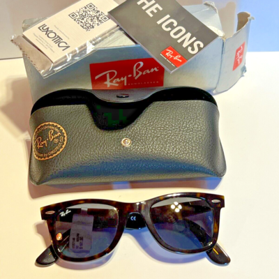 Ray-Ban RB2140 Original Wayfarer Polarized Sunglasses 902/R5 50-22