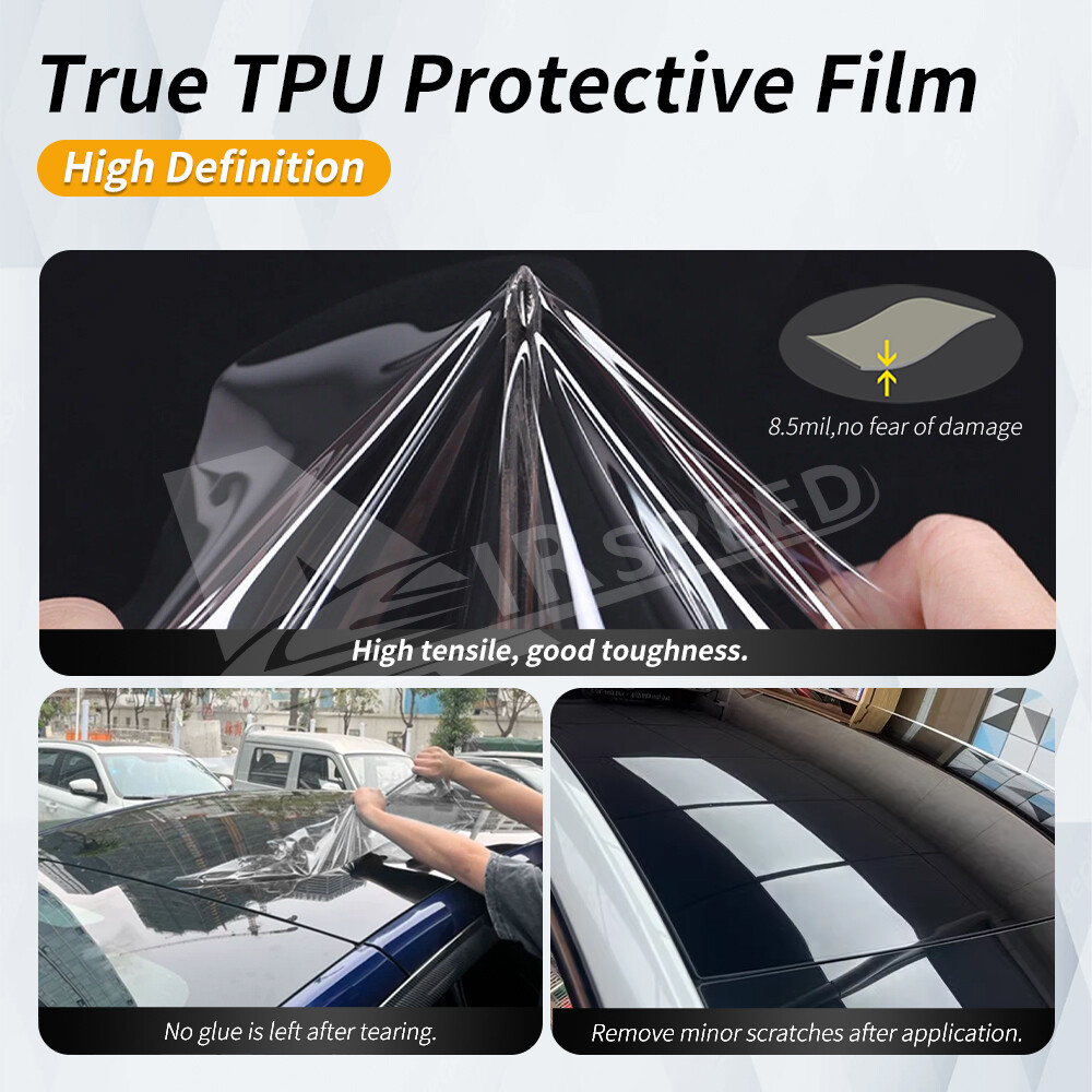 Car Sunroof Ice Armor Precut Piant Protection Film TPU For BMW iX 2020-2024