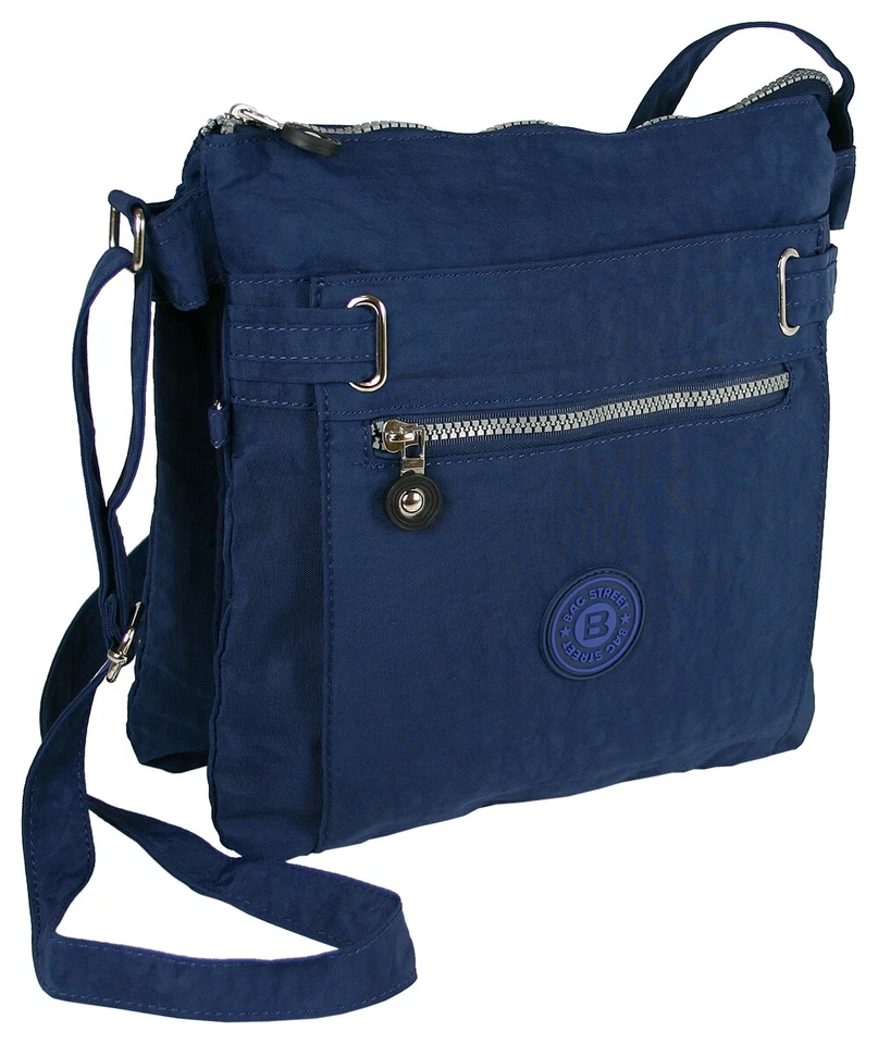 Sportlich-bequeme sehr leichte Damen Umhängetasche / Schultertasche aus Nylon - Bild 3 von 4