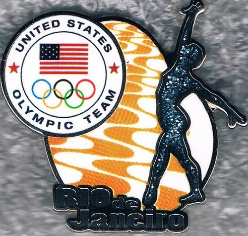 Pin's Lapel pins pin USOC 1985 US Olympic BASKETBALL Mascot