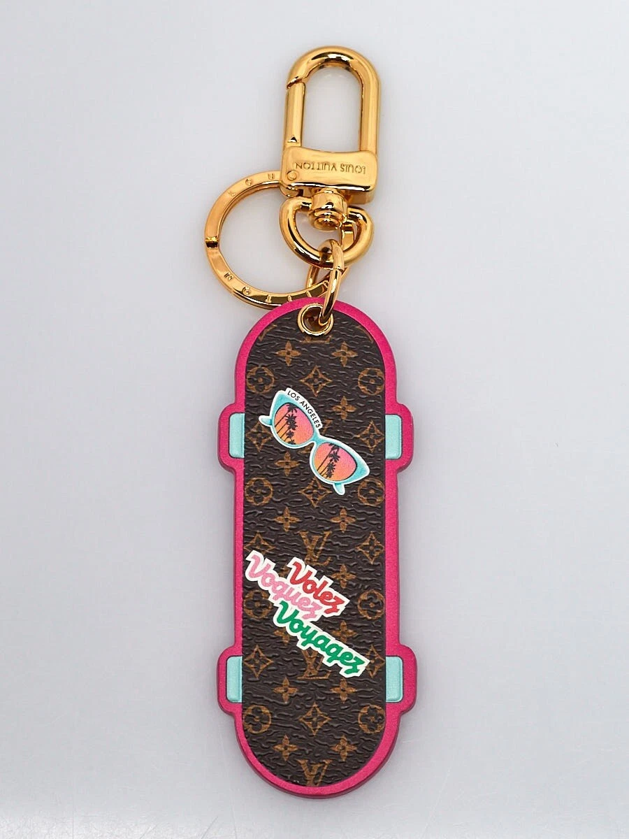 louis vuitton skateboard keychain