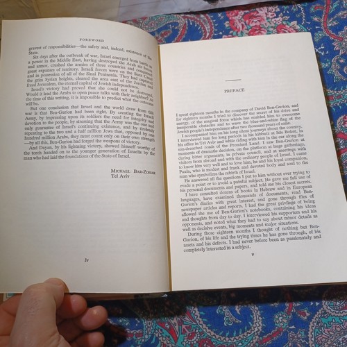 1968 HC/DJ 1st ed Ben-Gurion The Armed Prophet Michael Bar-Zohar Illustrated - Picture 14 of 24