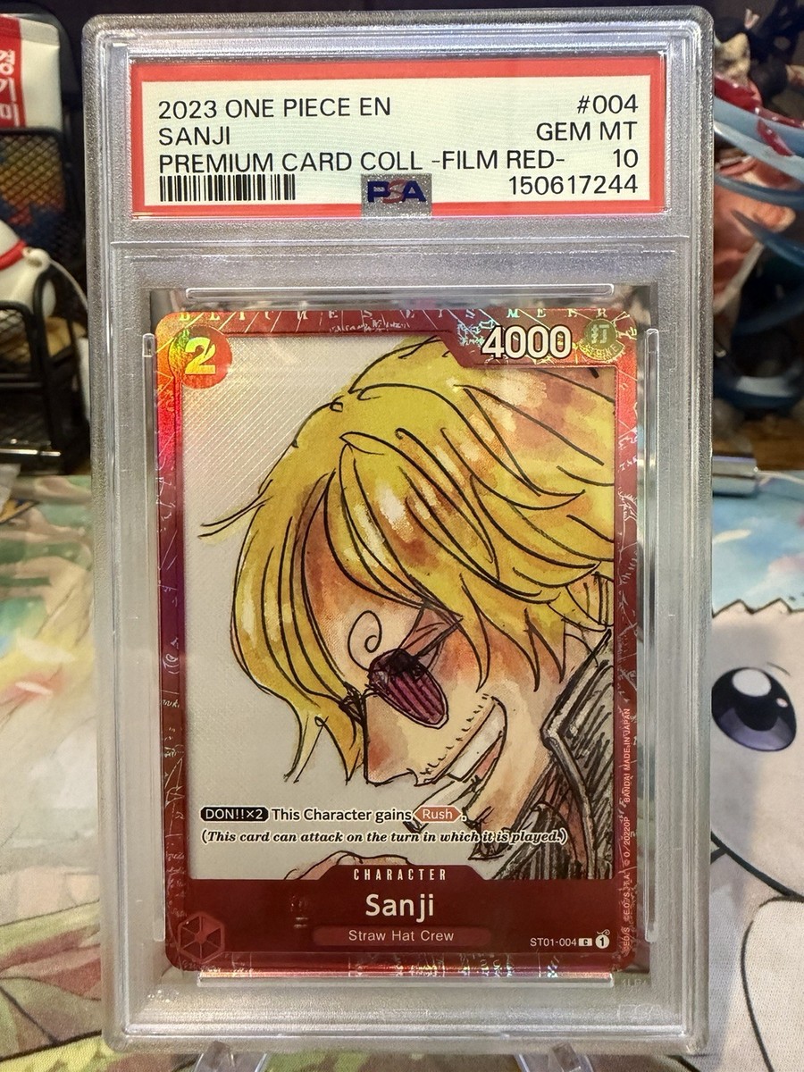 One Piece Film Red English Sequential PSA 10 Full Set ( New Cert