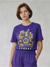 Nike Youth WNBA Los Angeles Sparks Graphic T-Shirt Purple M 10/12 NWT