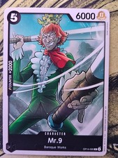Mr.9 OP14-095 Common The Azure Sea's Seven One Piece Near Mint