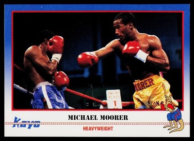1991 Kayo SET-BREAK #207 Michael Moorer EXMINT-NM, (HUCK'S)