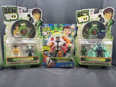Bandai Ben 10 Action Figures Lot of 3 | Omni-Glitch Heroes | Brand New