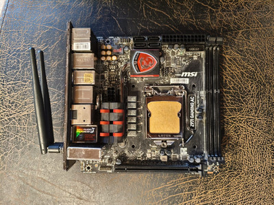 MSI Z97I GAMING AC Mini-ITX Mainboard So.1150 inkl. I/O Blende & Antennen