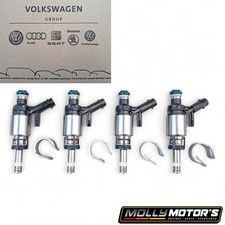 4x Original Einspritzventil VW Audi 2.0 TSI TFSI GTI 06A906036G 06A906036Q NEU!!