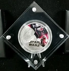 2016 Star Wars Kylo Ren NIUE .999 Fine Silver 1oz Coin LIMITED EDITION SW