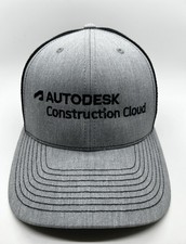 Autodesk Construction Cloud Cap Hat Adult Trucker Mesh Snapback Poly Cotton New