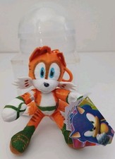 NWT 5" TAILS Plush Orange CLEAR Plastic Ball SONIC Netflix SEGA HEDGEHOG L K