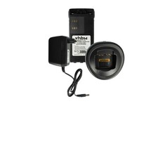 Batteria + Caricabatterie per Radio Motorola GP540 GP380 GP360 - Set di Ricarica 2 Pezzi