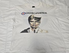 Vintage THE WHO Quadrophenia Tour Concert Shirt 90s XL POLYGRAM USA TAG READ 