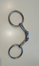 UZDA SNAFFLE STYL KOŚCI PSA, STAL NIERDZEWNA, USTA 6"