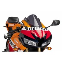 Puig Z-RACING Bildschirm Fur Honda CBR600RR 13-16 Dunkler Smoke