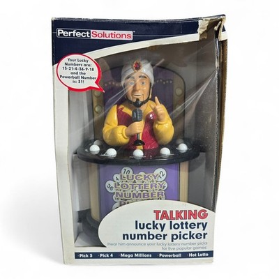 TALKING LUCKY LOTTERY NUMBER PICKER by PERFECT SOLUTIONS Announces Lucky Numbers