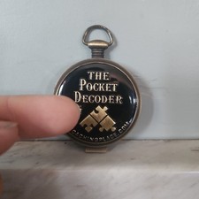 2008 The Pocket Decoder - Antique Bronze Finish - New Unactivated Geocoin