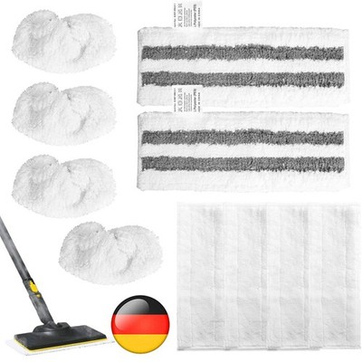 10x Dampfreiniger Mikrofaser Bodentuch für Kärcher SC1 SC2 SC3 SC4 SC5 Easyfix