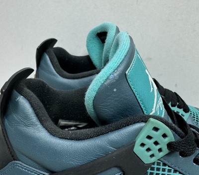 Jordan Men’s Athletic Shoes Black White Teal Jordan 4 Retro Teal – Common Hype main image 4