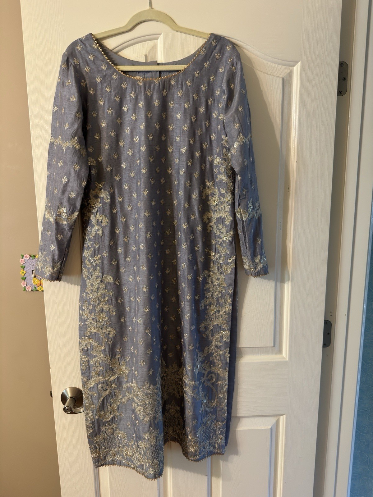 Pakistani Indian Shalwar Kameez 3 Piece Set Desig… - image 13