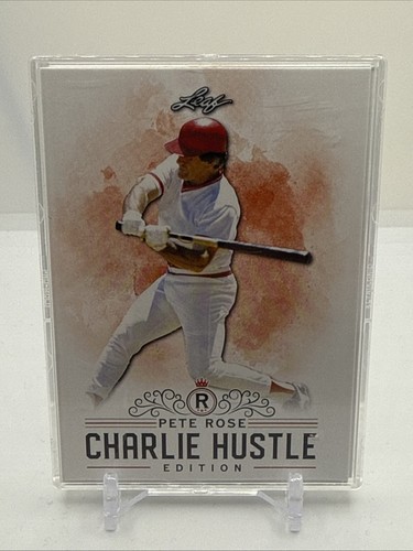 2020 Leaf Baseball Pete Rose “Charlie Hustle Edition” Complete 10 Card Set - Picture 1 of 3