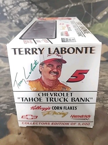 1/25 Die-cast Terry Labonte Chevrolet Tahoe Truck Bank Kellogg's Collection Z3 - Picture 5 of 8