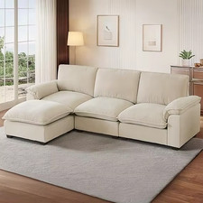 Cloud Couch Sectional for Living Room L Shaped Couch Modular Sectional Sofa Chen
