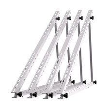 22/28/45in Solar Panel Tilting Brackets RV Roof Flat Surface Mounting Adjustable