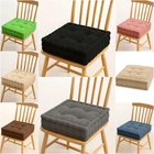 Fleece Chair Booster Pad Fleece Thick Firm Seat Cushion Riser Elderly Adults