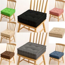 Fleece Chair Booster Pad Fleece Thick Firm Seat Cushion Riser Elderly Adults