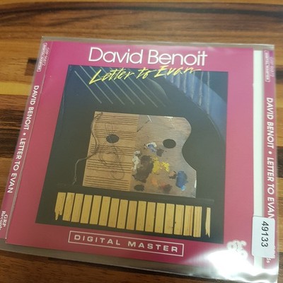 DAVID BENOIT letter to evan DADC AUSTRIA EX/EX (CD Album, Jazz, GRP)