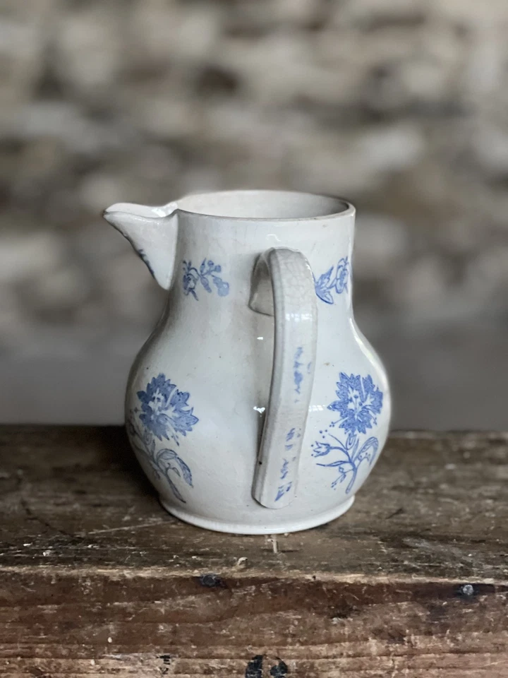 Antique French Saint Uze Large Pitcher Jug - Image 3 of 4