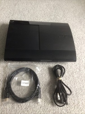 Tested Sony Playstation 3 PS3 Super Slim 500GB CECH-4301C Console New HDMI READ