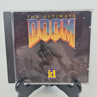 id Software The Ultimate Doom Windows 95 CD-ROM Doom Series PC Game 1995 Loose